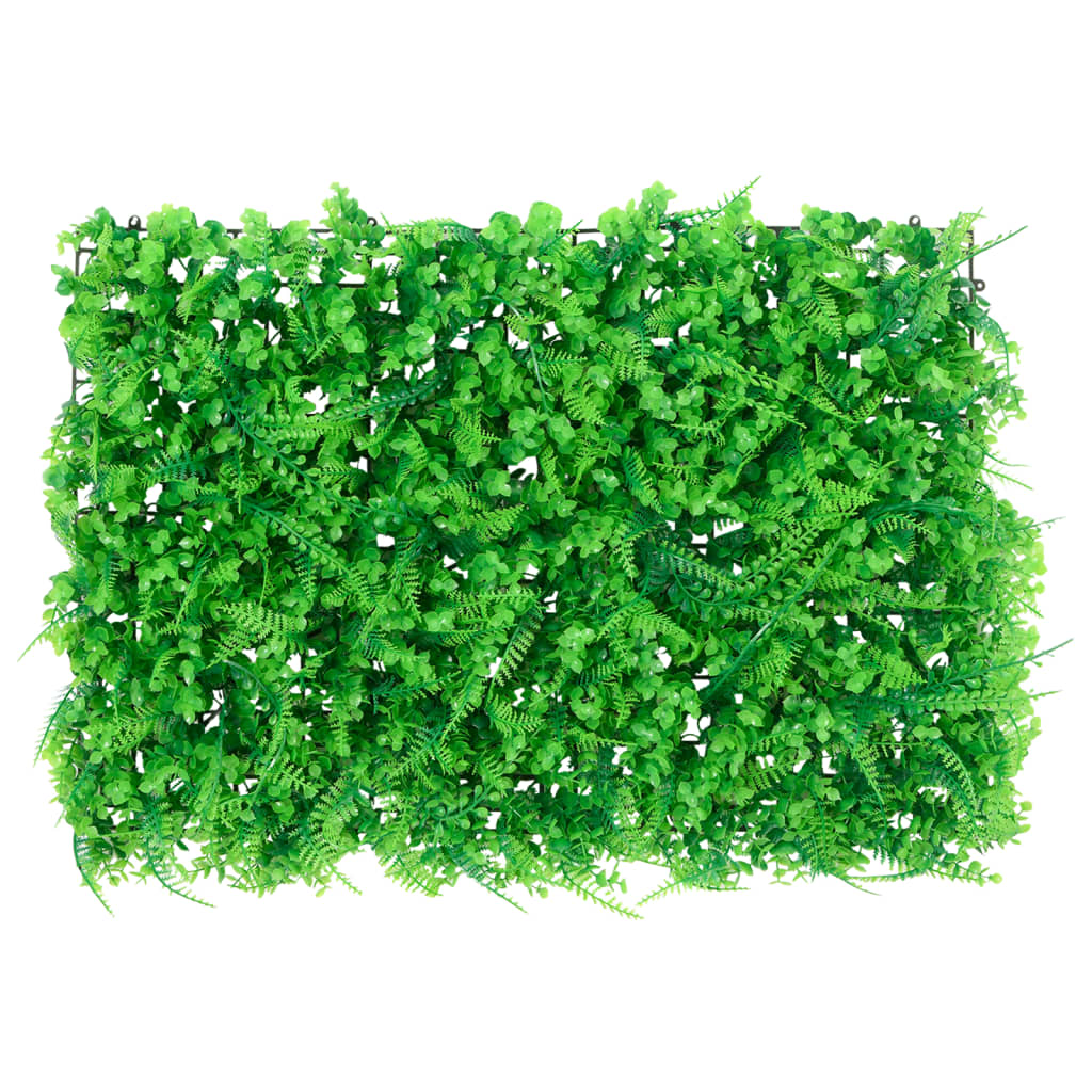 Â Recinzione Foglie Felce ArtificialiÂ 24 pz Verde 40x60 cm