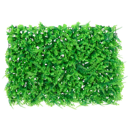 Â Recinzione Foglie Felce ArtificialiÂ 24 pz Verde 40x60 cm