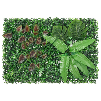 Â Recinzione Piante ArtificialiÂ 24 pz Verde 40x60 cm