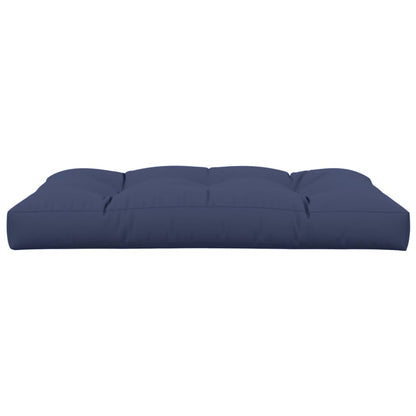 Cuscino per Pallet Blu Marino 120x80x12 cm in Tessuto