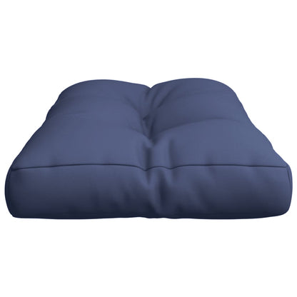Cuscino per Pallet Blu Marino 80x40x12 cm in Tessuto