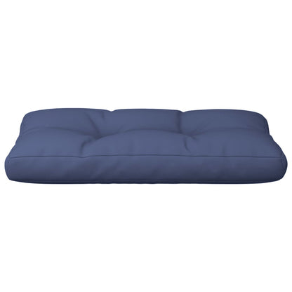 Cuscino per Pallet Blu Marino 120x40x12 cm in Tessuto