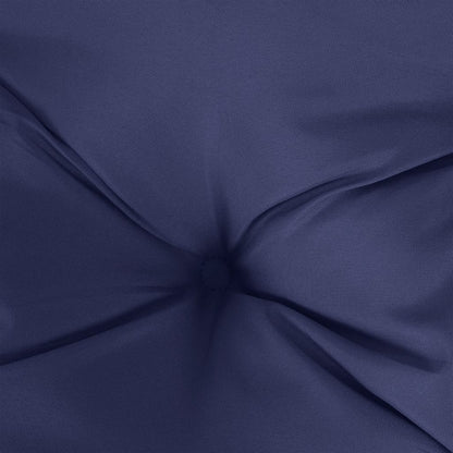 Cuscino Rotondo Blu Marino ÃƒËœ 60x11 cm in Tessuto Oxford