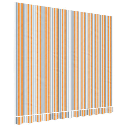 Tessuto di Ricambio per Tenda Strisce Multicolore 3x2,5 m