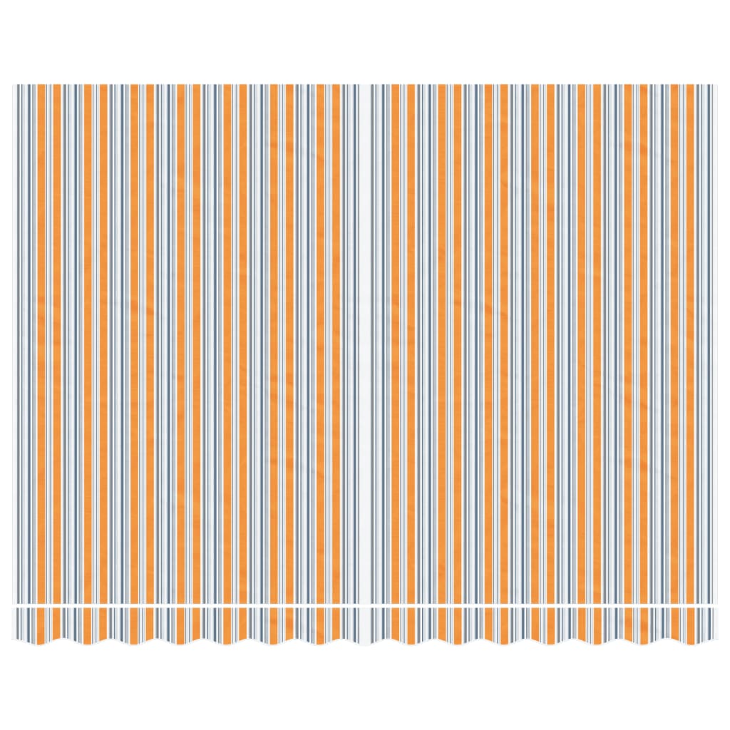 Tessuto di Ricambio per Tenda Strisce Multicolore 3,5x2,5 m