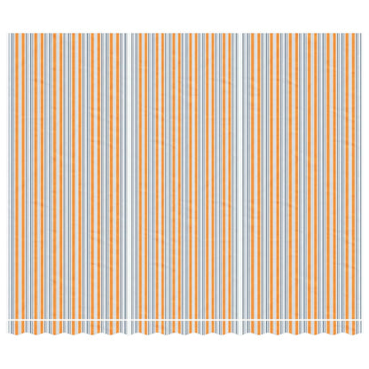 Tessuto di Ricambio per Tenda Strisce Multicolore 4,5x3,5 m