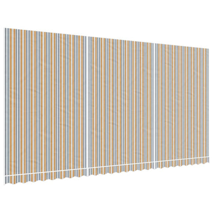 Tessuto di Ricambio per Tenda Strisce Multicolore 6x3 m