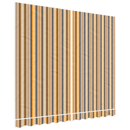 Tessuto di Ricambio per Tenda Strisce Multicolore 3x2,5 m