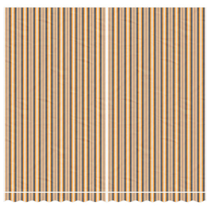 Tessuto di Ricambio per Tenda Strisce Multicolore 4x3,5 m