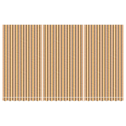 Tessuto di Ricambio per Tenda Strisce Multicolore 6x3,5 m