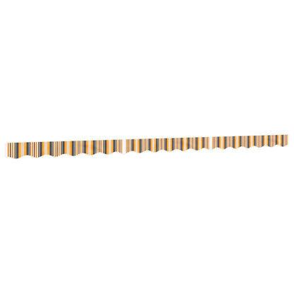 Tessuto Ricambio per Mantovana Tenda Righe Giallo Grigio 4,5 m