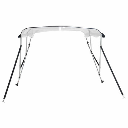 Bimini di Prua con Pareti Laterali 3 Archi 183x(137-152)x137cm