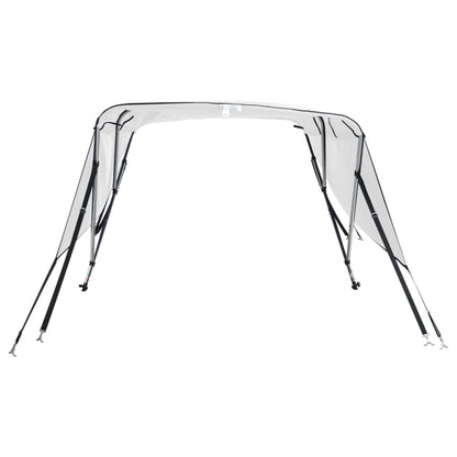 Bimini di Prua con Pareti Laterali 3 Archi 183x(170-182)x137cm