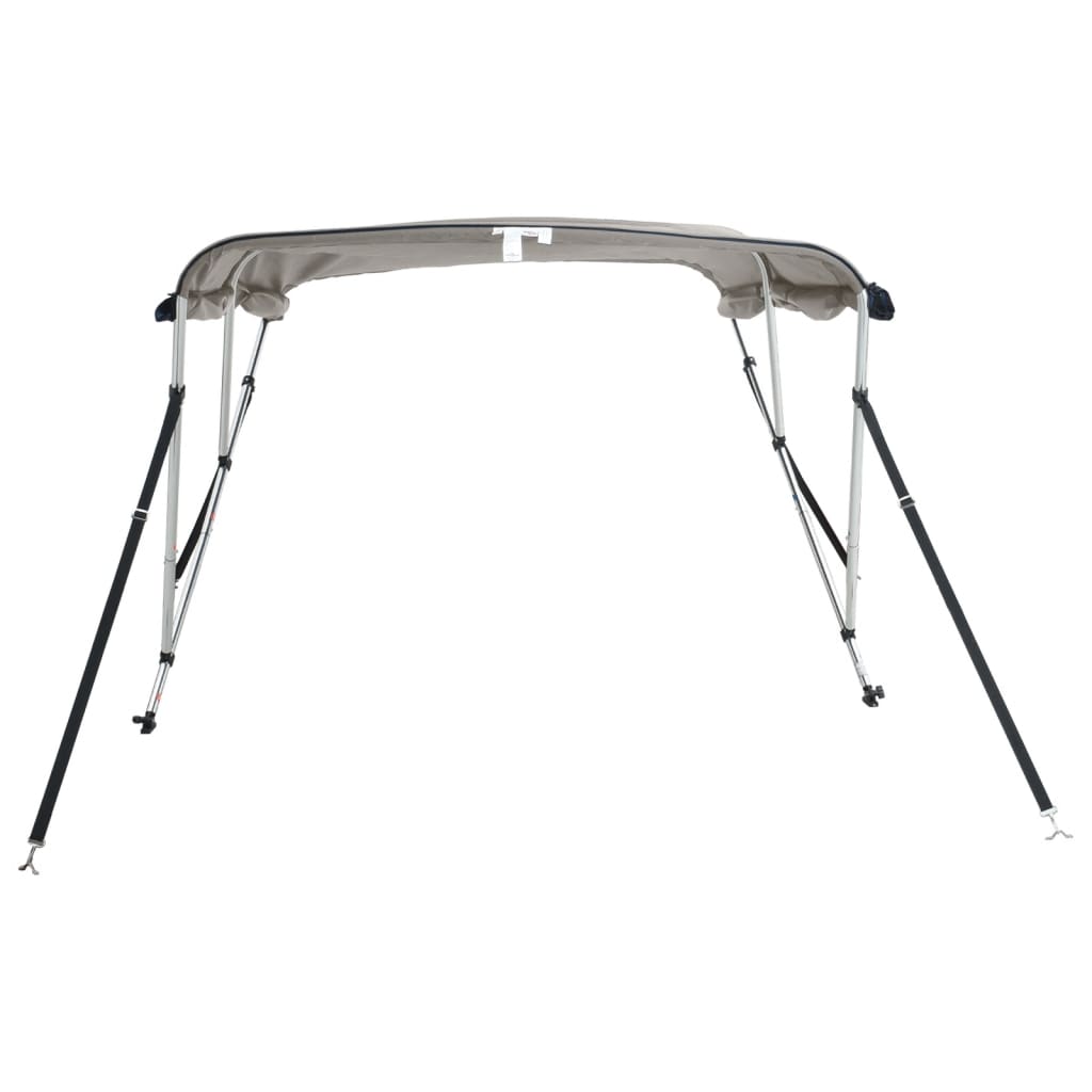 Bimini di Prua con Pareti Laterali 3 Archi 183x(137-152)x137cm
