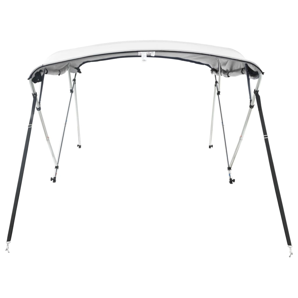 Bimini di Prua con Pareti Laterali 4 Archi 243x(200-213)x137cm