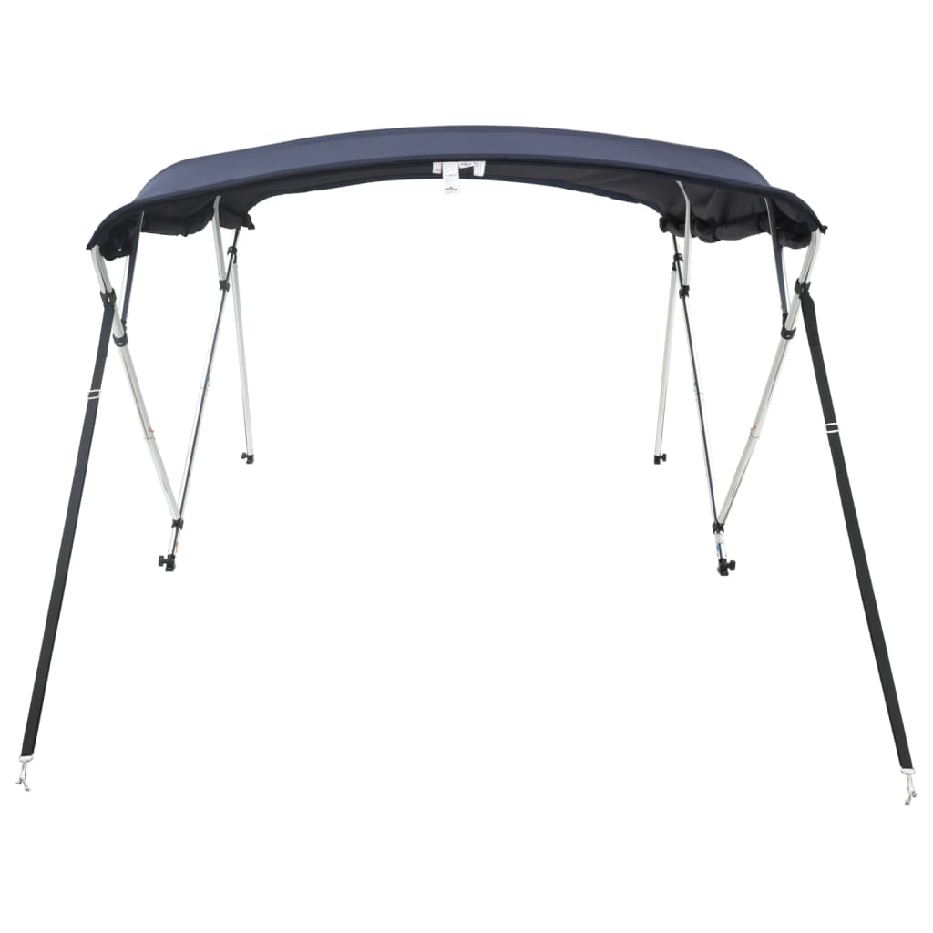Bimini di Prua con Pareti Laterali 4 Archi 243x(185-198)x137cm