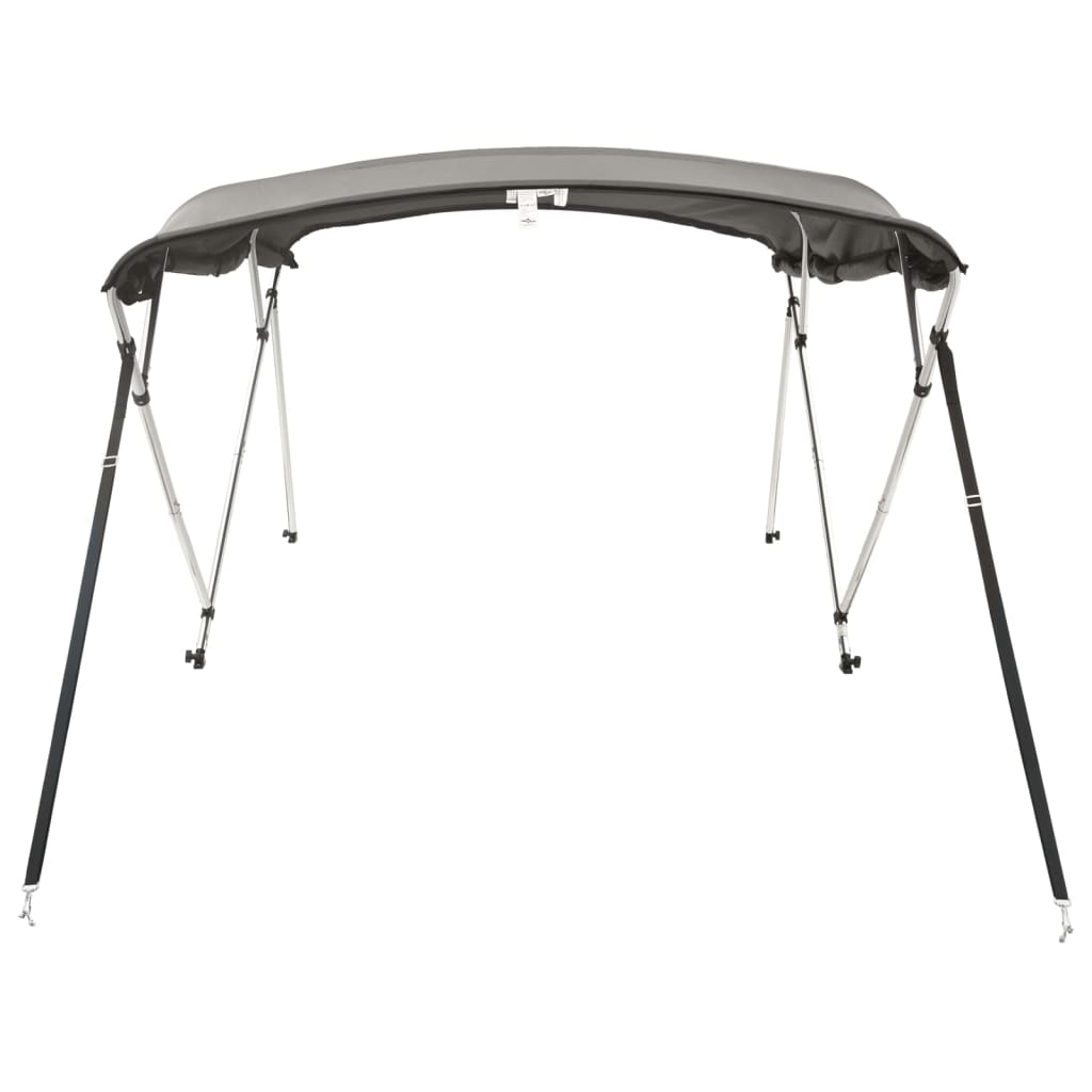 Bimini di Prua con Pareti Laterali 4 Archi 243x(200-213)x137cm