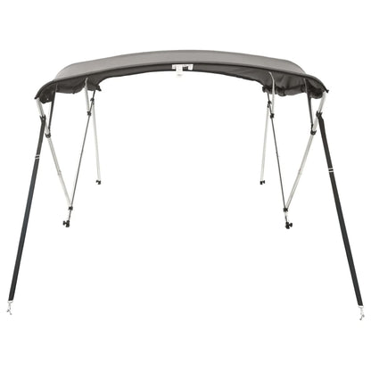 Bimini di Prua con Pareti Laterali 4 Archi 243x(230-244)x137cm