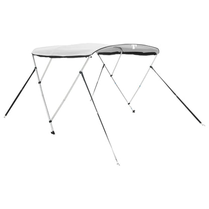 Bimini di Prua Pareti Laterali Rete 3 Archi 183x(154-167)x137cm