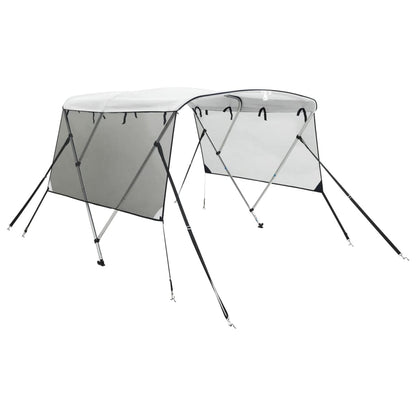 Bimini di Prua Pareti Laterali Rete 3 Archi 183x(170-182)x137cm