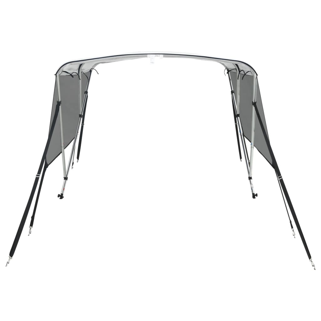 Bimini di Prua Pareti Laterali Rete 3 Archi 183x(170-182)x137cm