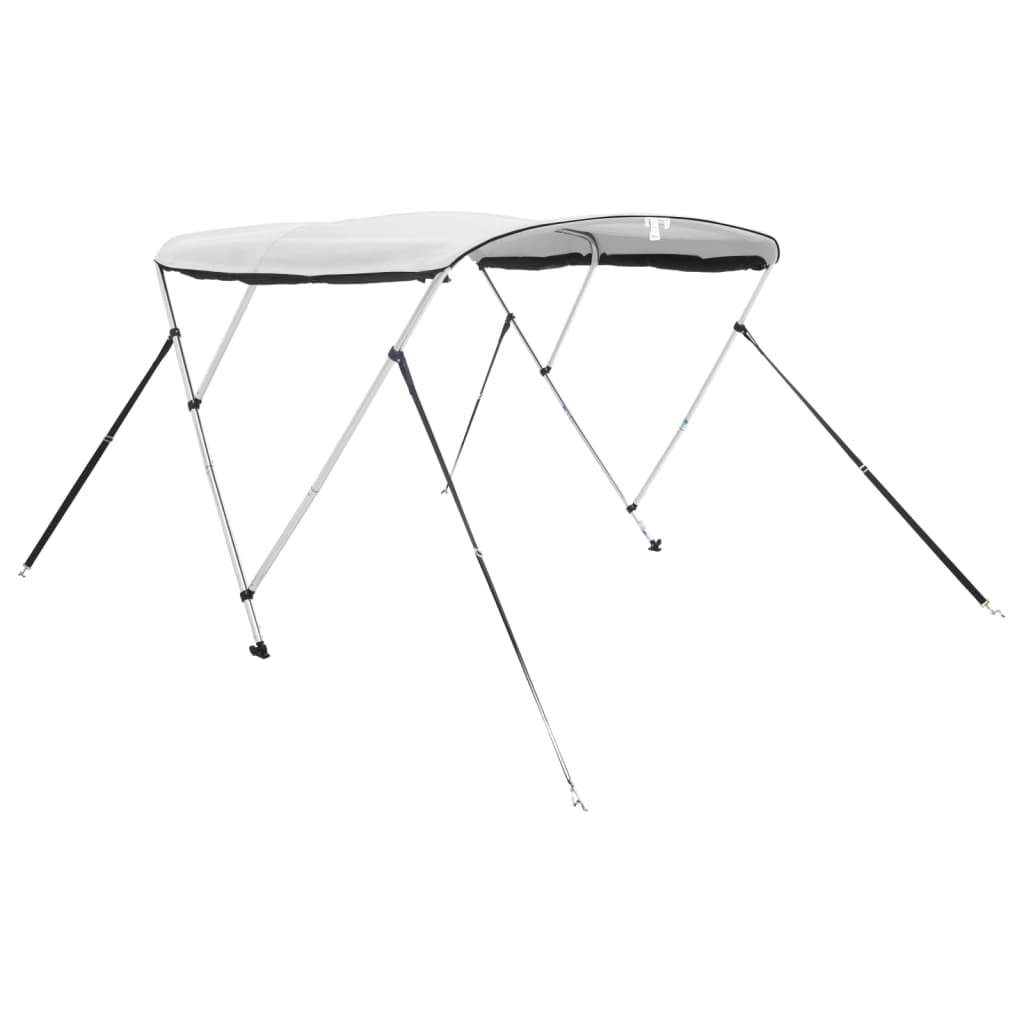 Bimini di Prua Pareti Laterali Rete 3 Archi 183x(185-198)x137cm