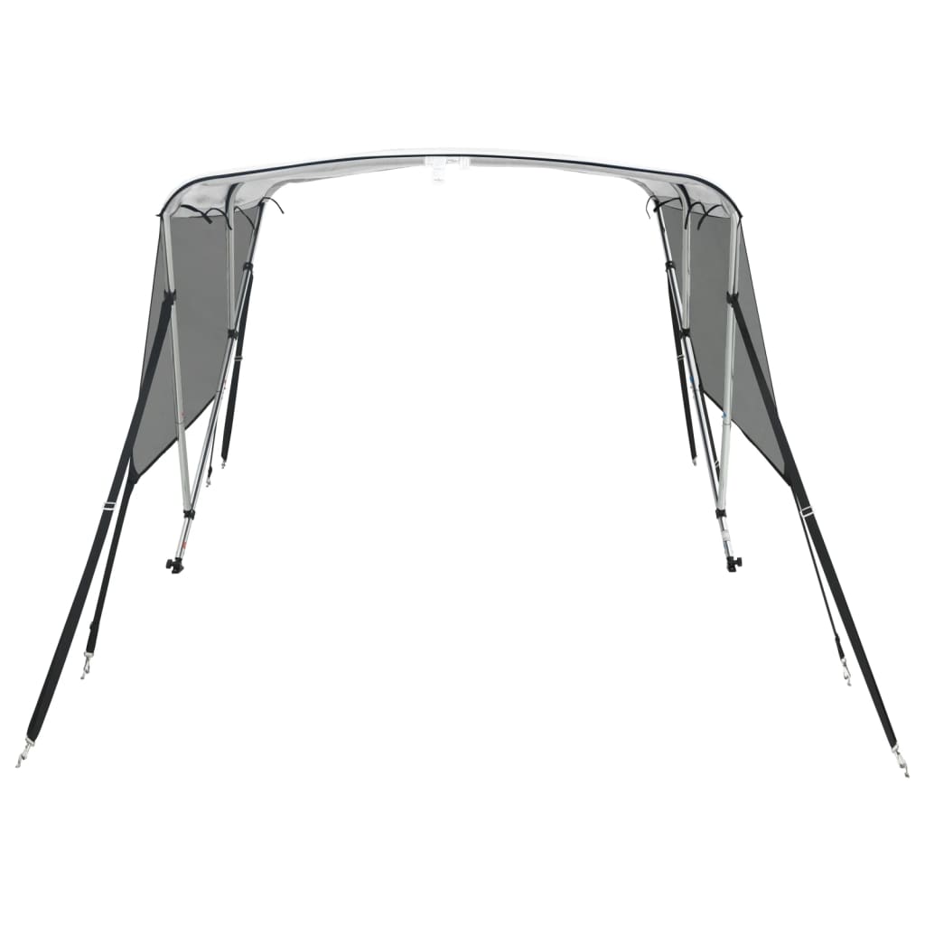 Bimini di Prua Pareti Laterali Rete 3 Archi 183x(185-198)x137cm