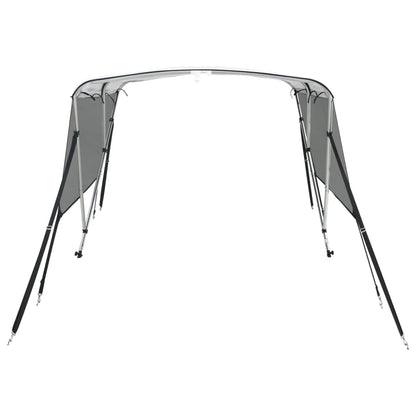 Bimini di Prua Pareti Laterali Rete 3 Archi 183x(185-198)x137cm