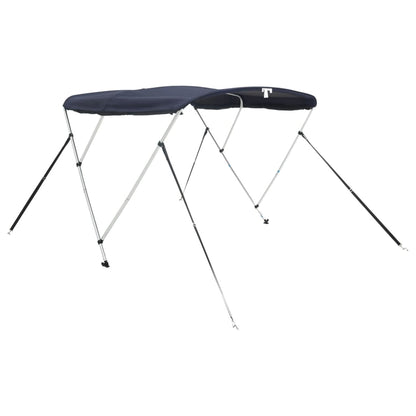 Bimini di Prua Pareti Laterali Rete 3 Archi 183x(137-152)x137cm