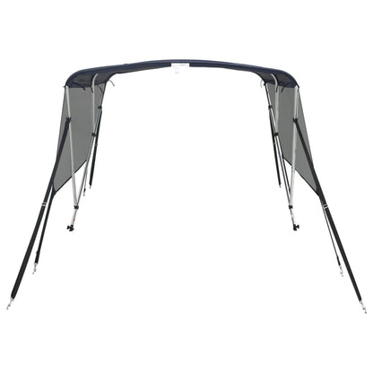 Bimini di Prua Pareti Laterali Rete 3 Archi 183x(137-152)x137cm