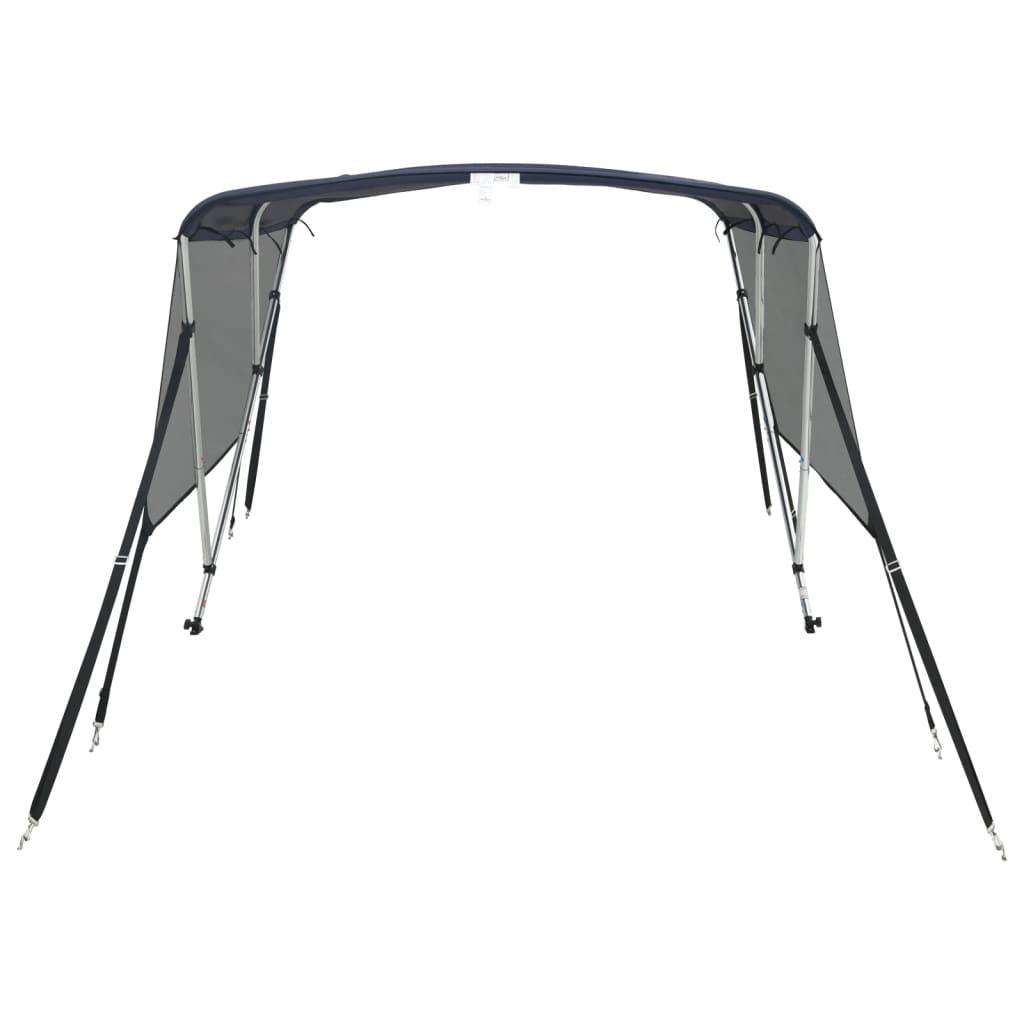 Bimini di Prua Pareti Laterali Rete 3 Archi 183x(170-182)x137cm