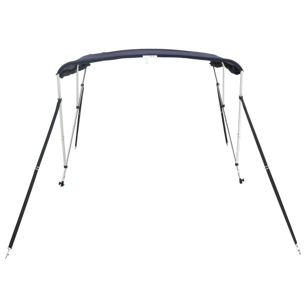 Bimini di Prua Pareti Laterali Rete 3 Archi 183x(170-182)x137cm