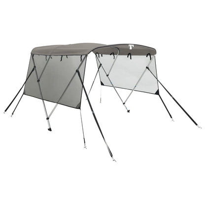 Bimini di Prua Pareti Laterali Rete 3 Archi 183x(170-182)x137cm