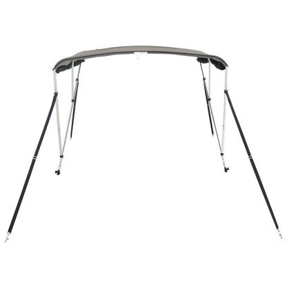 Bimini di Prua Pareti Laterali Rete 3 Archi 183x(170-182)x137cm
