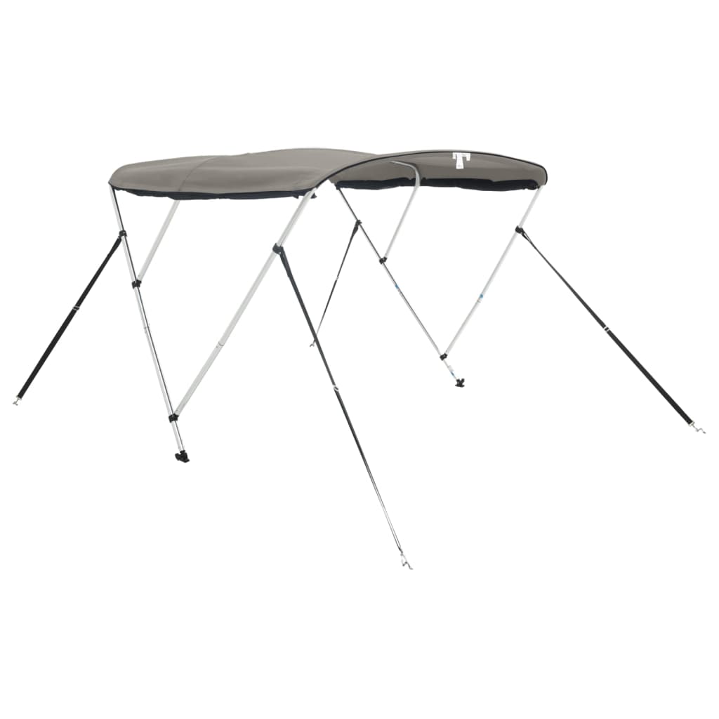 Bimini di Prua Pareti Laterali Rete 3 Archi 183x(185-198)x137cm