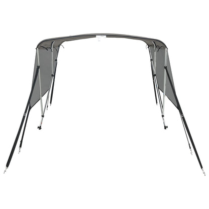 Bimini di Prua Pareti Laterali Rete 3 Archi 183x(185-198)x137cm