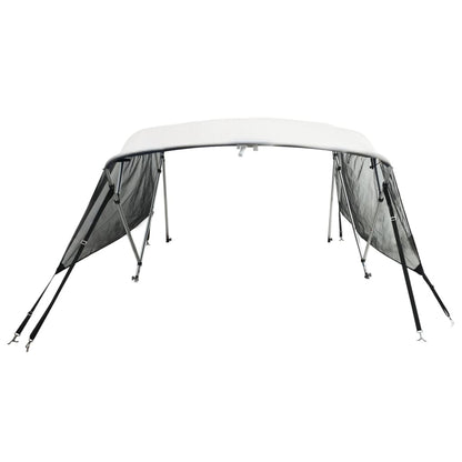 Bimini Prua con Pareti Laterali Rete 4Archi 243x(200-213)x137cm