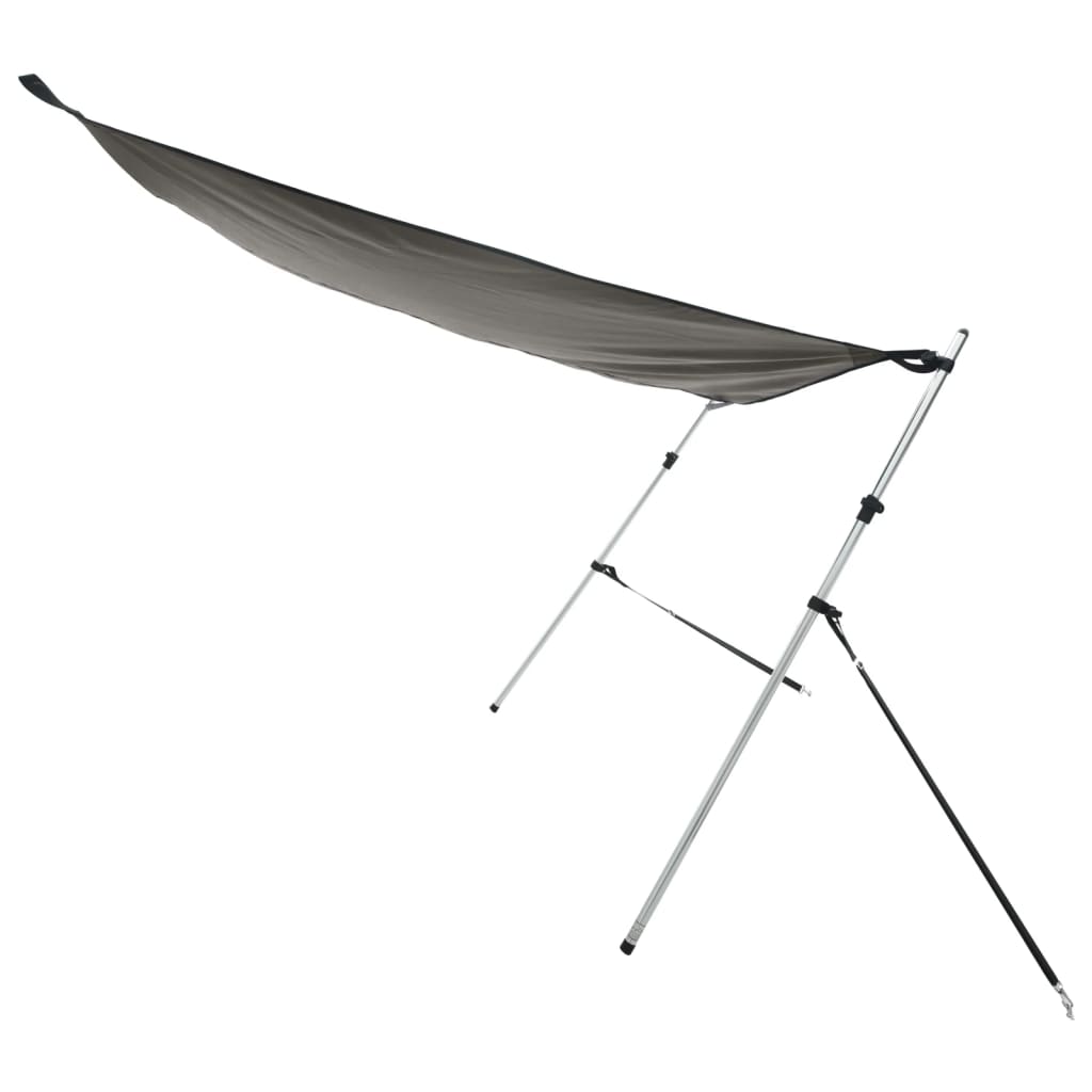 Estensione Tendalino a T Grigio Antracite 170x170x(115-183) cm