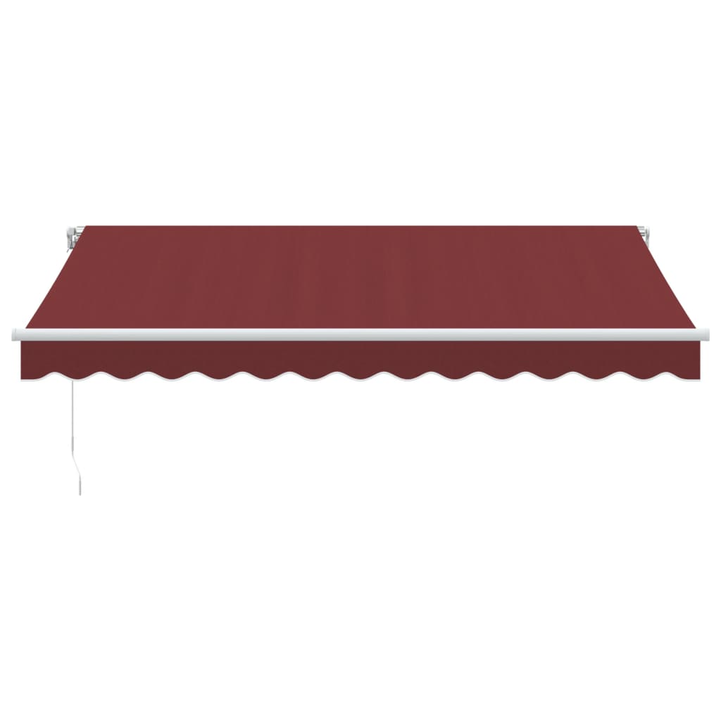Tenda da Sole Retrattile Manuale con LED BordÃ² 350x250 cm