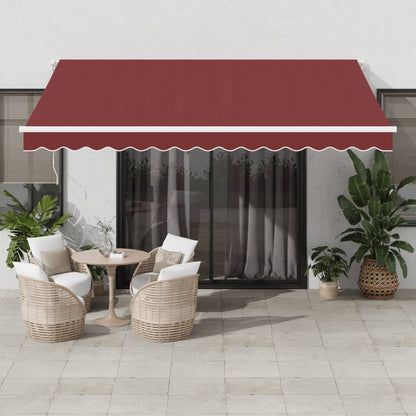 Tenda da Sole Retrattile Automatica con LED BordÃƒÂ² 400x300 cm