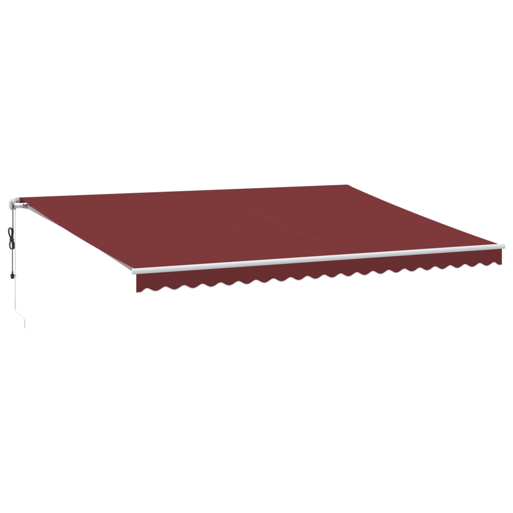 Tenda da Sole Retrattile Automatica con LED BordÃƒÂ² 500x300 cm