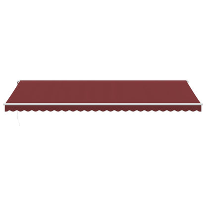 Tenda da Sole Retrattile Automatica con LED BordÃ² 600x300 cm