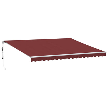 Tenda da Sole Retrattile Automatica con LED BordÃ² 450x350 cm