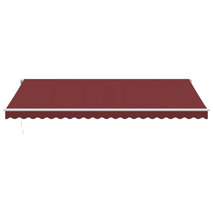 Tenda da Sole Retrattile Automatica con LED BordÃ² 500x350 cm