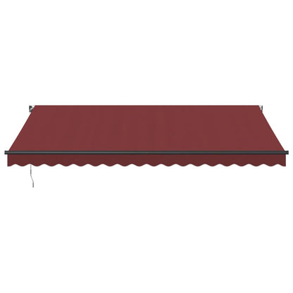 Tenda da Sole Retrattile Manuale con LED BordÃ² 450x350 cm