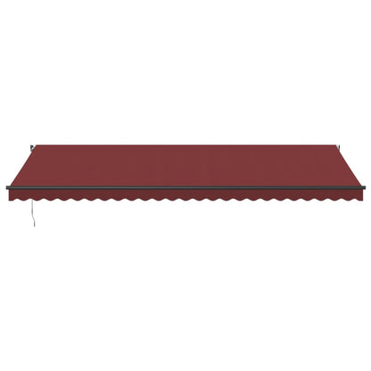 Tenda da Sole Retrattile Manuale con LED BordÃ² 600x350 cm