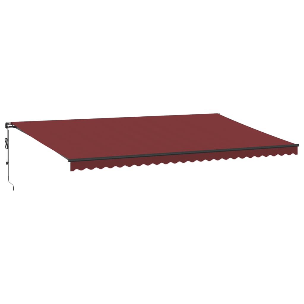 Tenda da Sole Retrattile Automatica con LED BordÃ² 600x350 cm