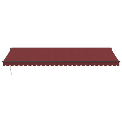 Tenda da Sole Retrattile Automatica con LED BordÃ² 600x350 cm