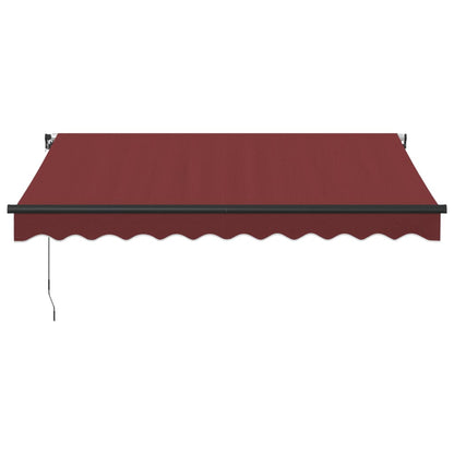 Tenda da Sole Retrattile Manuale con LED BordÃ² 300x250 cm