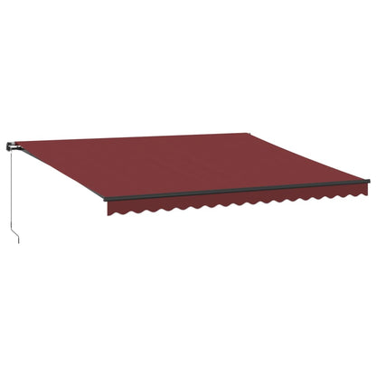Tenda da Sole Retrattile Manuale con LED BordÃ² 450x300 cm